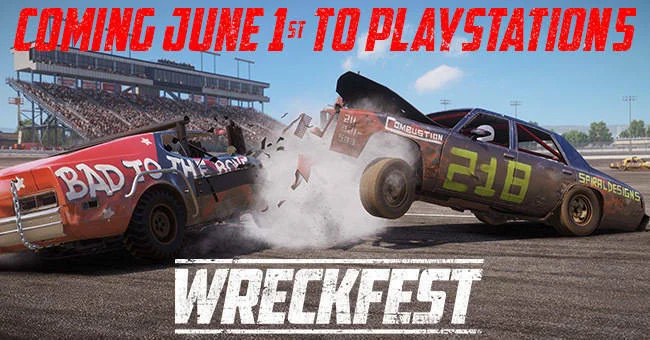 Hra Wreckfest vyjde začátkem června pro PS5