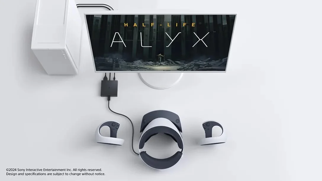 Headset PlayStation VR2 bude kompatibilní s PC od srpna, bude potřeba speciální adaptér