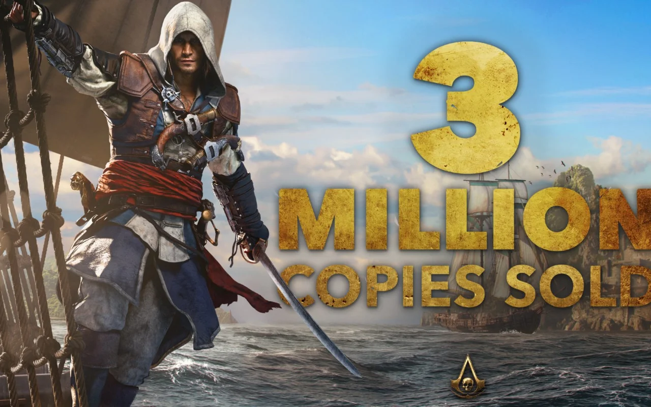 Ubisoft se chlubí 3 miliony prodanými kopiemi hry Assassin’s Creed: Black Flag Resynced