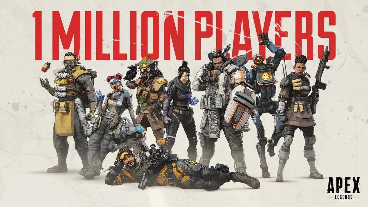 Apex Legends si zahrálo v prvních hodinách přes 1 milion hráčů