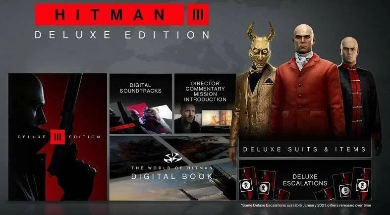 Představení Deluxe edice akční hry Hitman 3