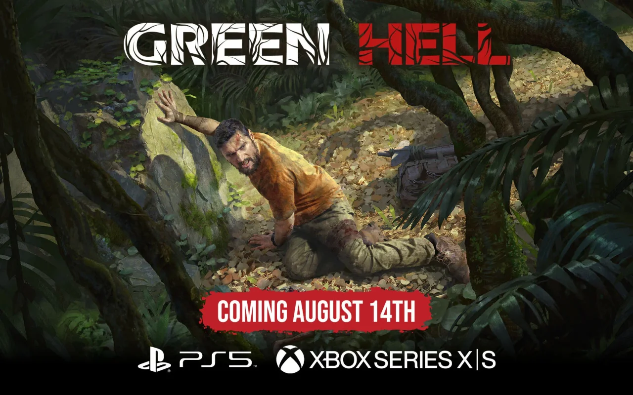 Survival hra Green Hell vyjde příští měsíc pro konzole PlayStation 5 a Xbox Series X/S