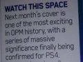 OPSM láká na velké oznámení pro PlayStation 4