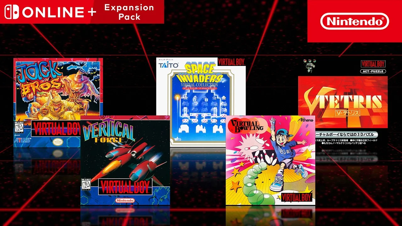 Nintendo přidalo do svého předplatného dalších pět klasických her z konzole Virtual Boy