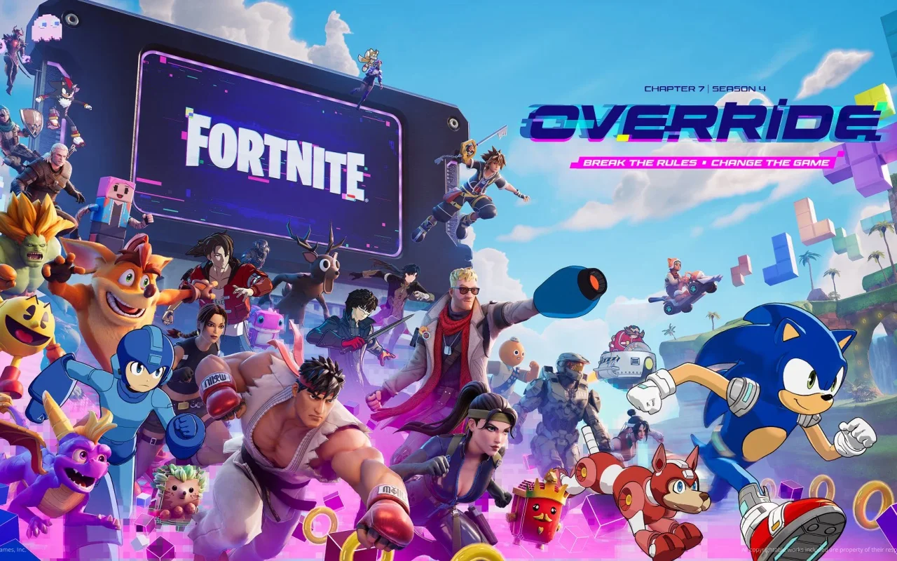 V další sezóně Fortnite se objeví Sonic, Crash Bandicoot a další hrdinové z videoher