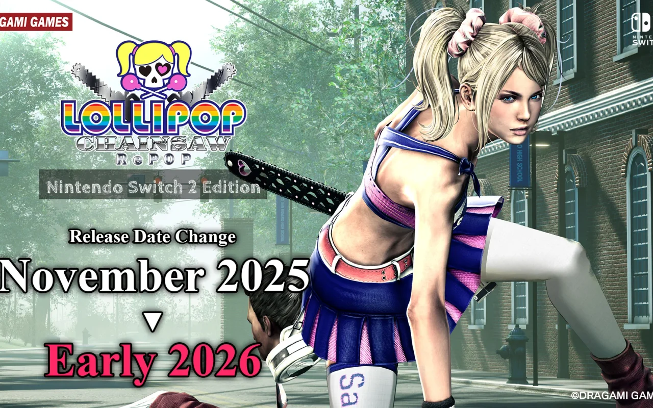 Bláznivá akce Lollipop Chainsaw RePOP pro Nintendo Switch 2 odložena, dostane exkluzivní režim