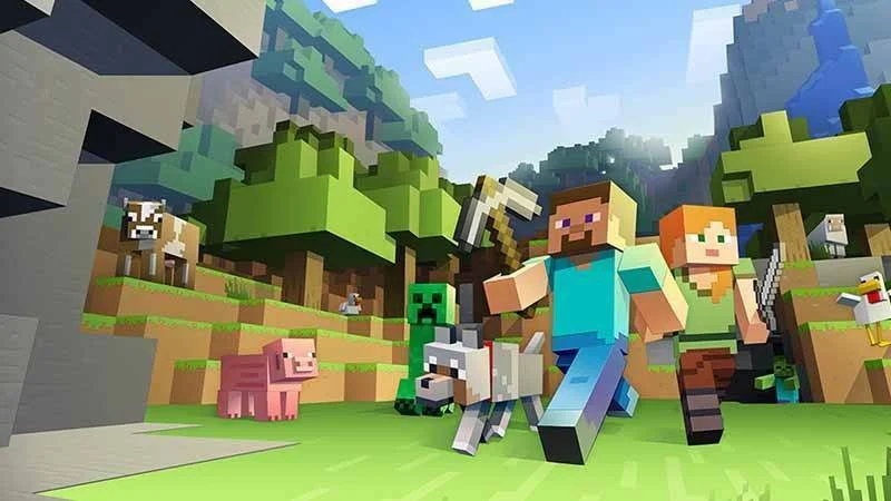 Nintendo vydalo reklamu na cross-play u hry Minecraft