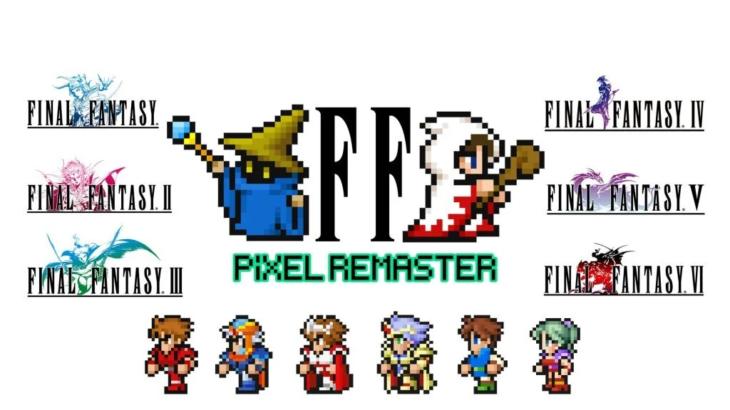 Hry ze série Final Fantasy Pixel Remaster vyjdou na PS4 a Nintendo Switch už tento měsíc