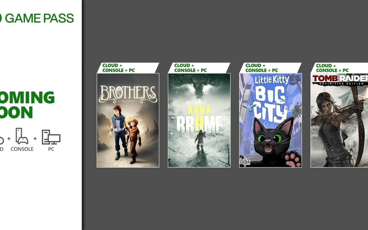 Oznámeny nové hry pro Xbox Game Pass - Tomb Raider: Definitive Edition nebo Star Wars Jedi: Survivor