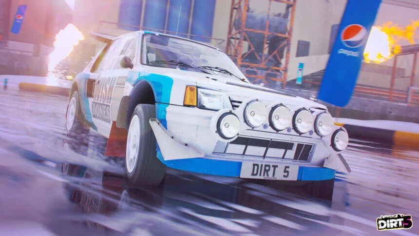Nový trailer na DIRT 5 ukazuje event Ice Breaker