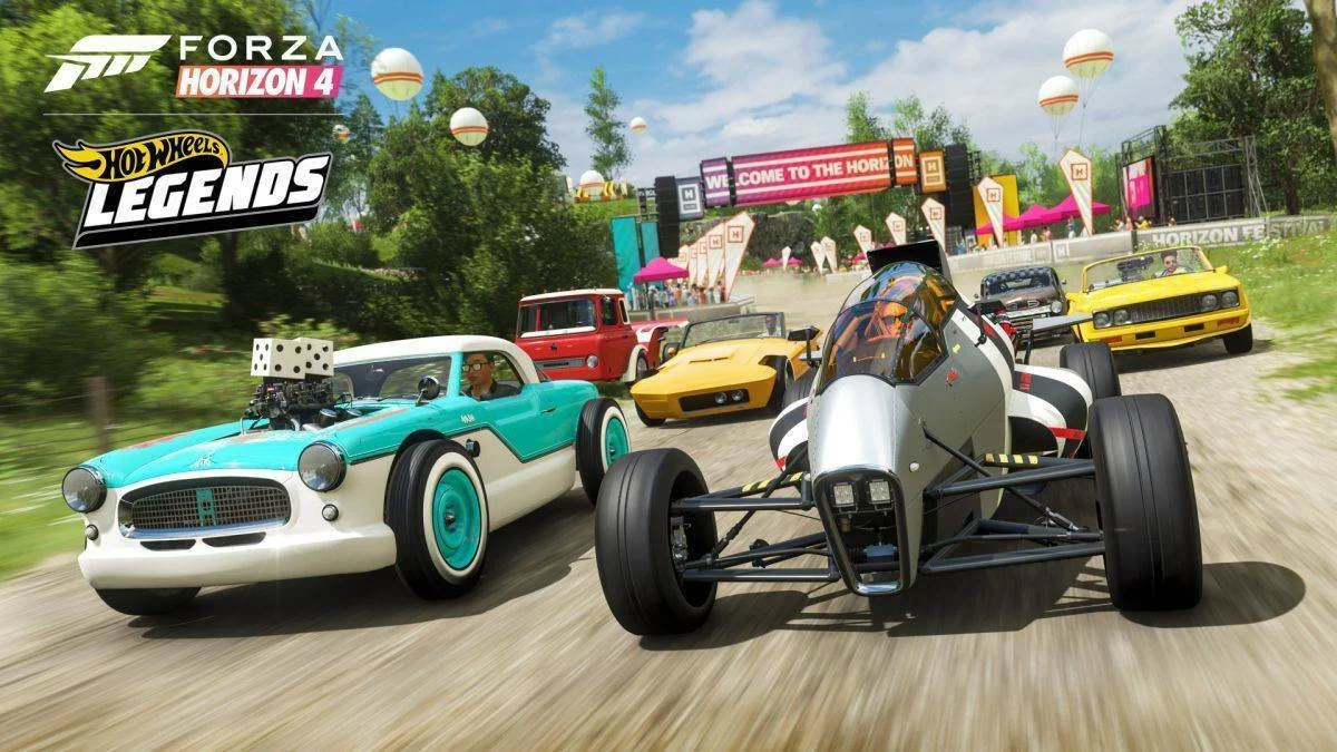 Forza Horizon 4 dostane balíček vozidel Hot Wheels Legends