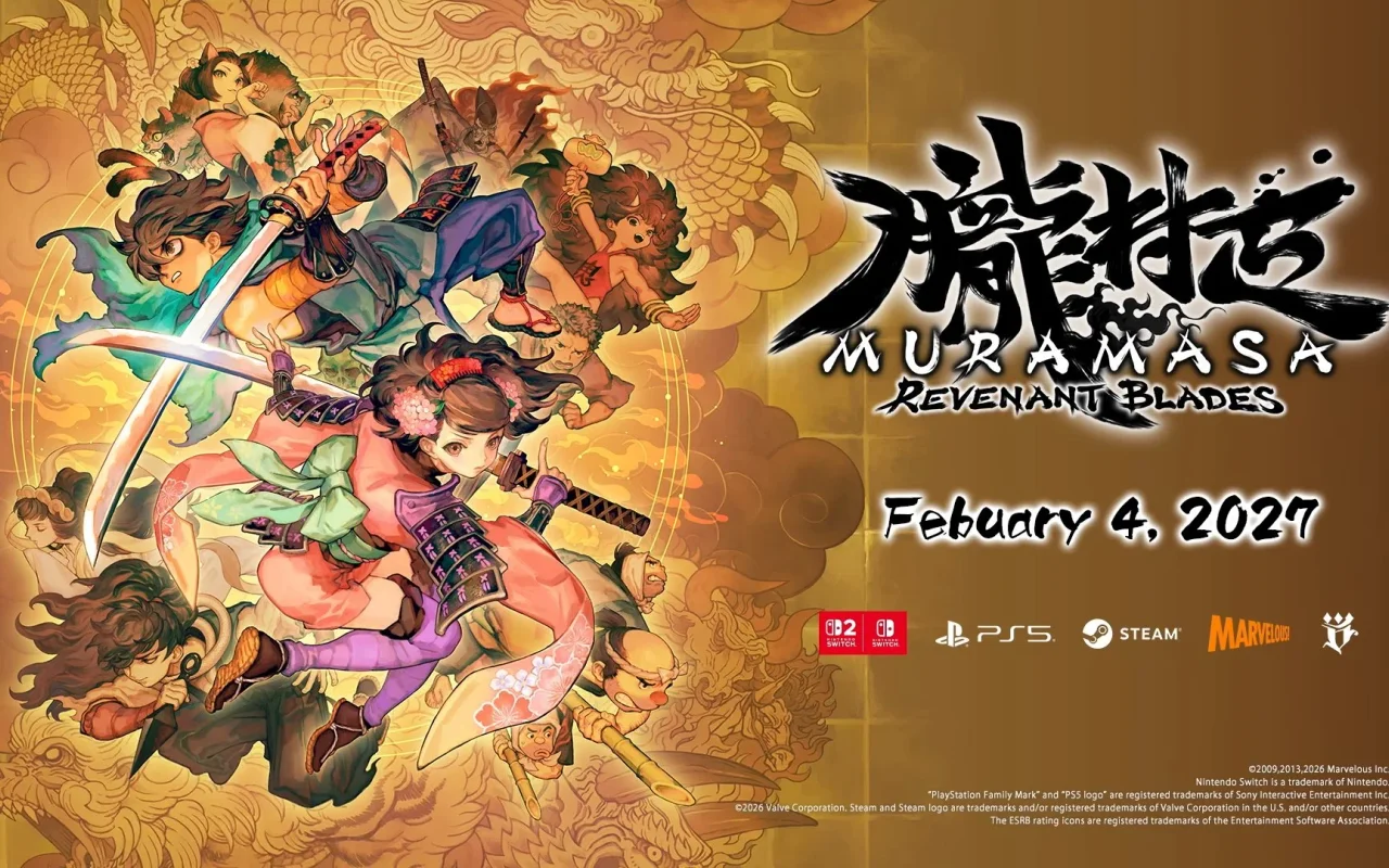 Začátkem února vyjde akční hra Muramasa: Revenant Blades