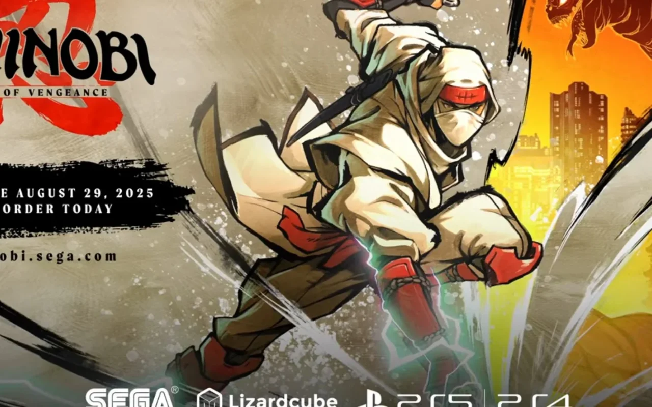 Oznámena akční plošinovka Shinobi: Art of Vengeance