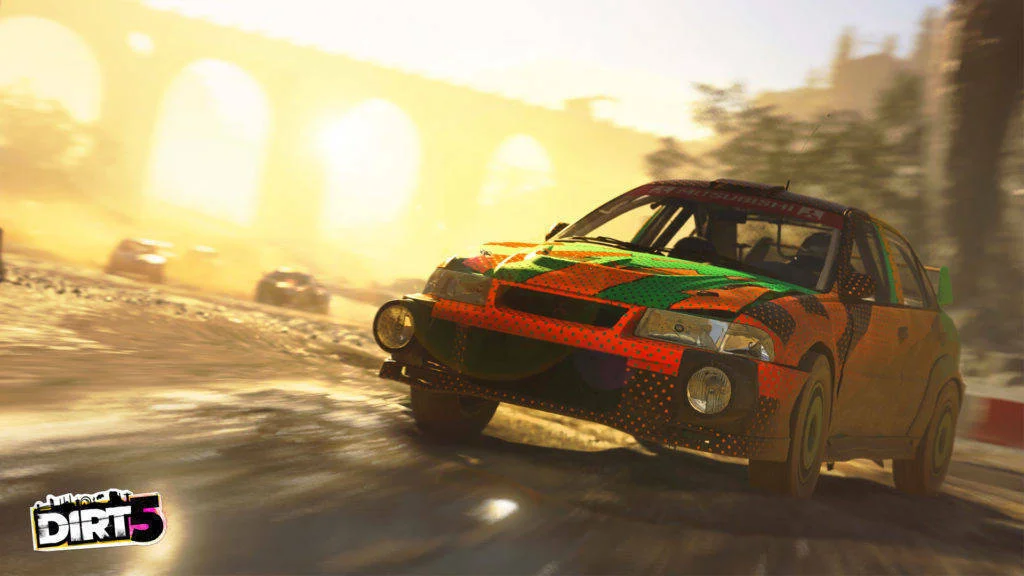 Záběry z Xbox Series X verze závodní hry Dirt 5