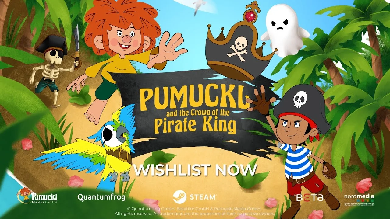 Oznámena logická dobrodružná hra Pumuckl and the Crown of the Pirate King