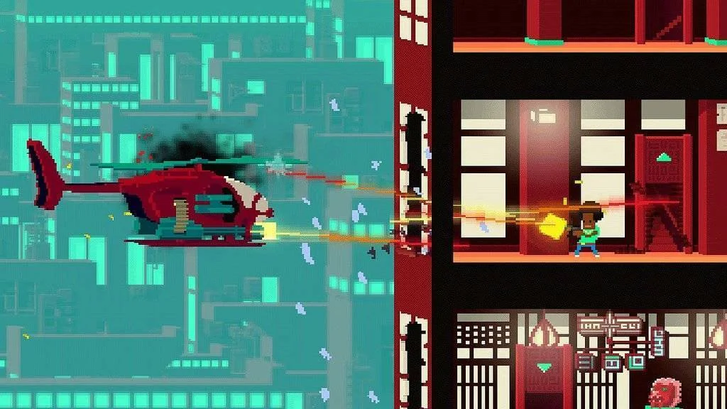 Retro střílečka Not A Hero vyjde pro PS4 začátkem února