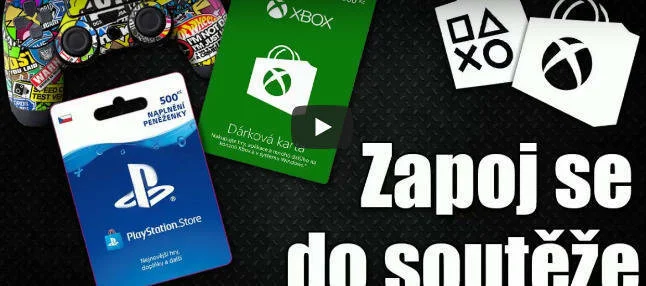 Soutěž o kredity pro Xbox One a PlayStation 4