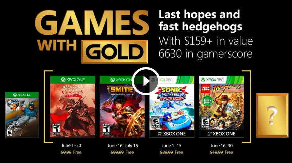 Unikl seznam červnových her pro Xbox Live Gold - UPDATE: Potvrzeno