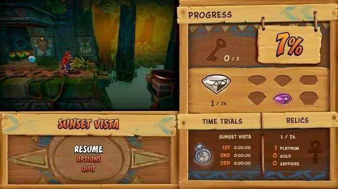 Náznak vydání Crash Bandicoot N. Sane Trilogy pro Xbox One