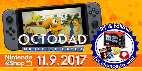 Octodad: Dadliest Catch vyjde příští týden pro Nintendo Switch