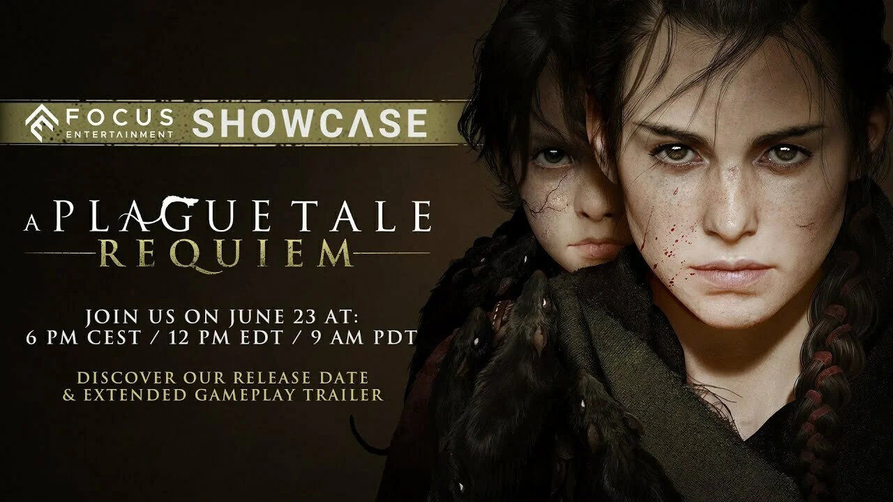 Dnes proběhne prezentace Focus Showcase, hra A Plague Tale: Requiem dostane datum vydání 