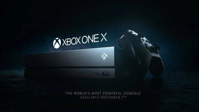 Teasery na Xbox One X