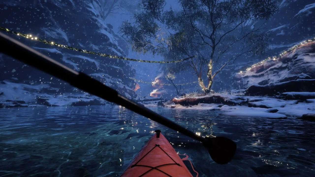 Do hry Kayak VR: Mirage dorazily Vánoce