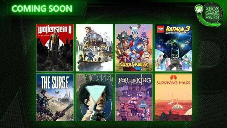 Služba Xbox Game Pass dostává řadu nových her