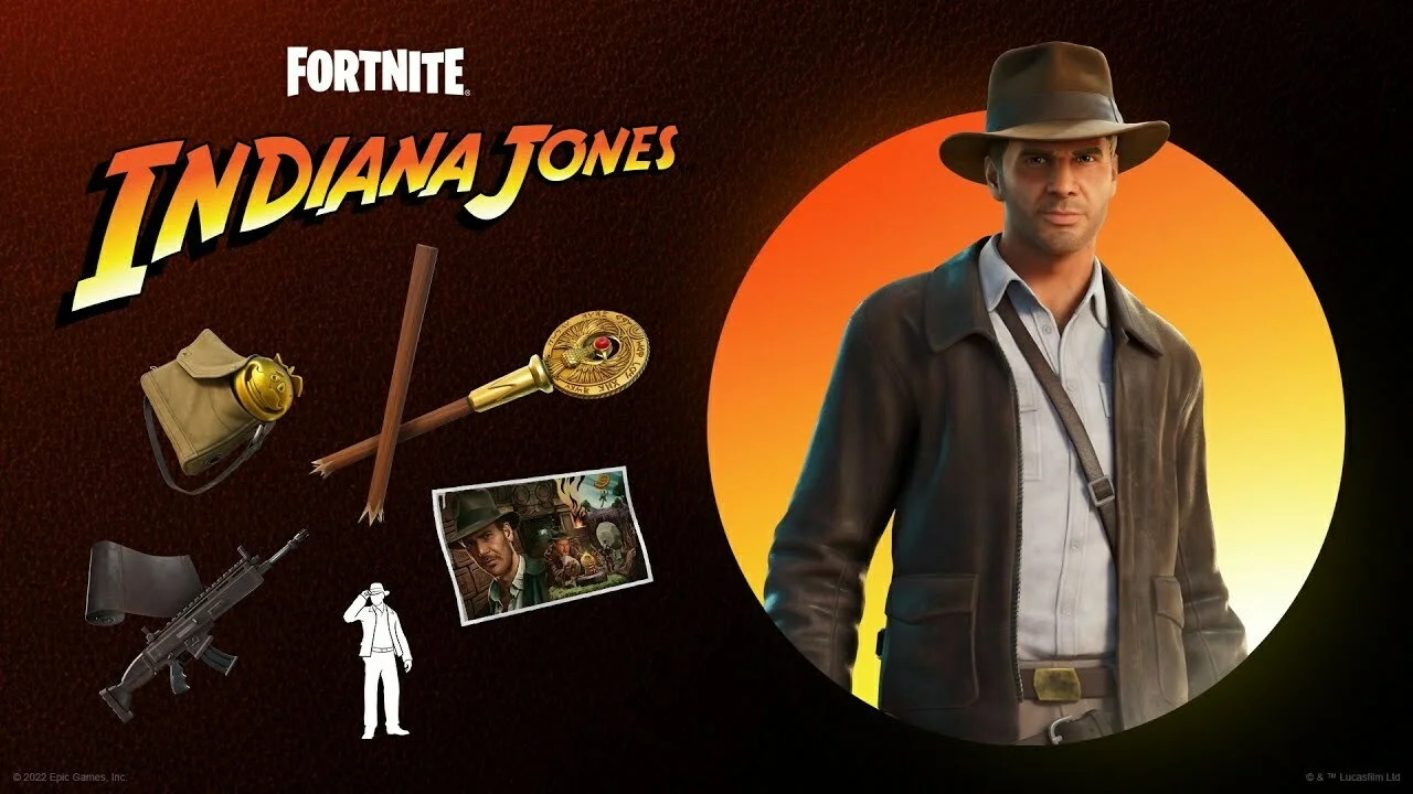 Ve Fortnite se objevil slavný archeolog Indiana Jones, je součástí Battle Passu