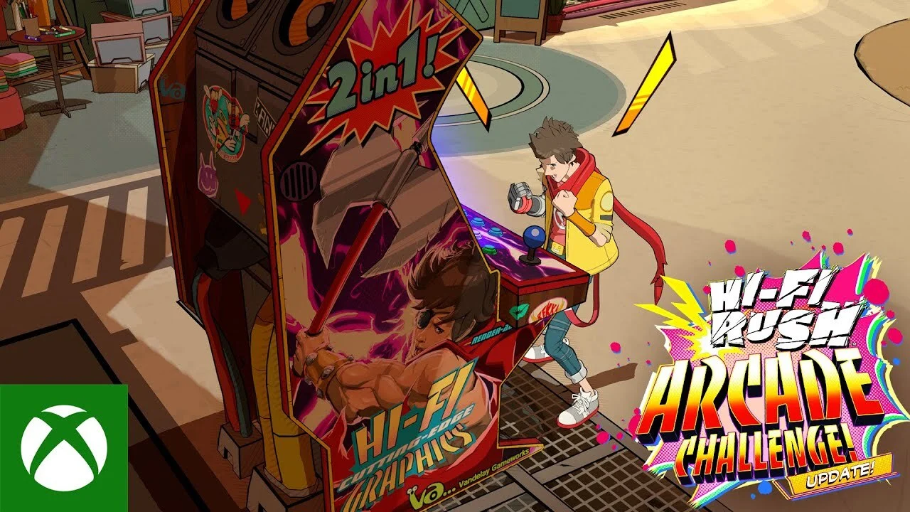 Hra Hi-Fi RUSH dostane začátkem července Arcade Challenge! update