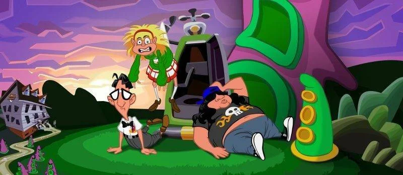 Prvních patnáct minut z adventury Day of the Tentacle Remastered