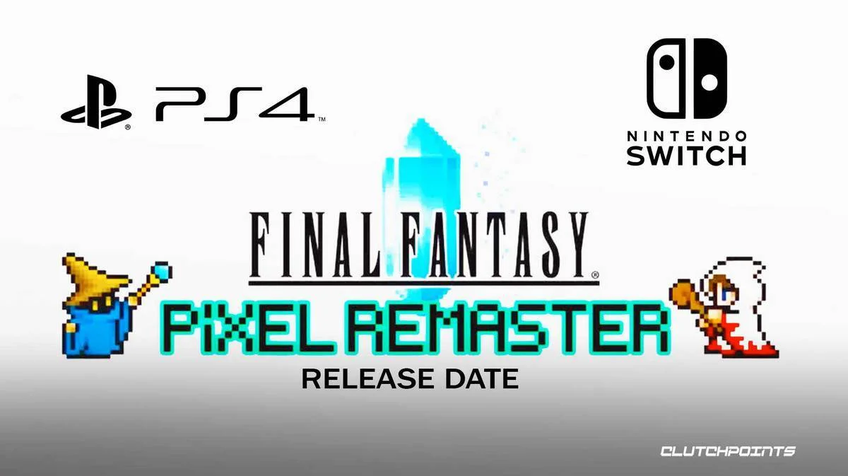 Prodeje her ze série Final Fantasy Pixel Remaster přesáhly dva miliony kopií 