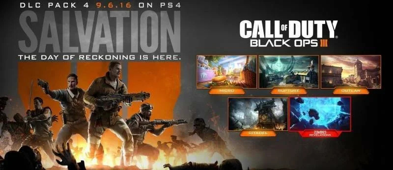 Trailer na Call of Duty: Black Ops III – Salvation představuje zombie scénář Revelations