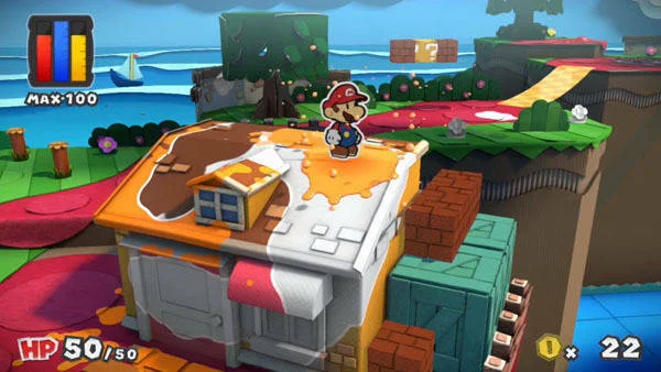 Nový trailer na hru Paper Mario: Color Splash