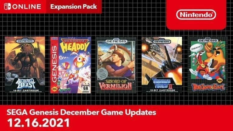 Na Nintendo Switch se dostaly další hry z konzole Sega Genesis