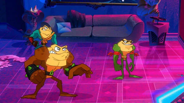 Záběry z připravované hry Battletoads