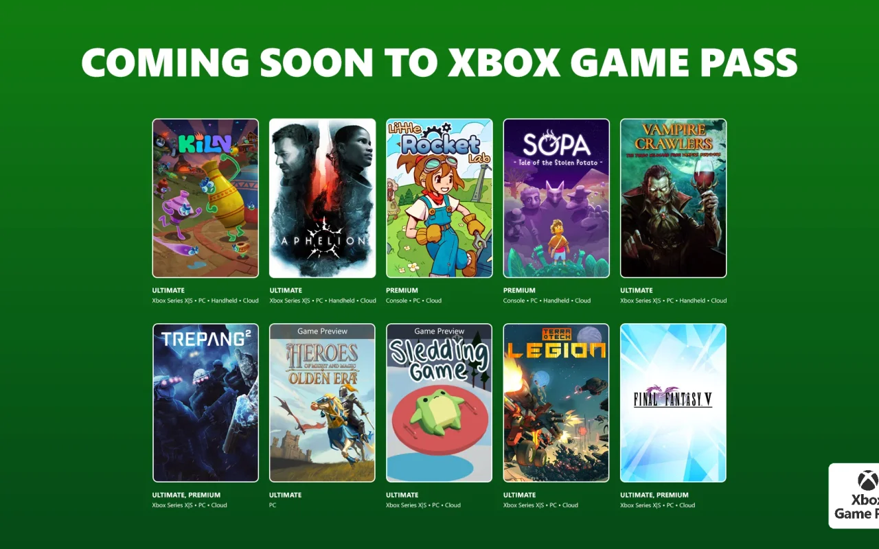 Oznámeny hry pro Xbox Game Pass na druhou polovinu dubna