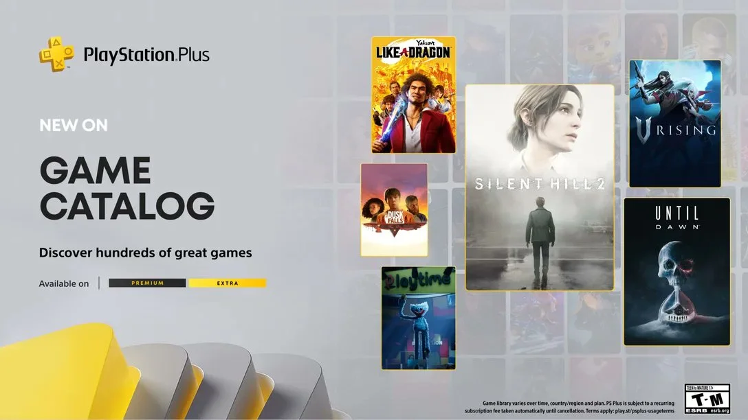 Oznámeny nové hry do předplatného PlayStation Plus Extra a Premium – Until Dawn, As Dusk Falls nebo Silent Hill 2