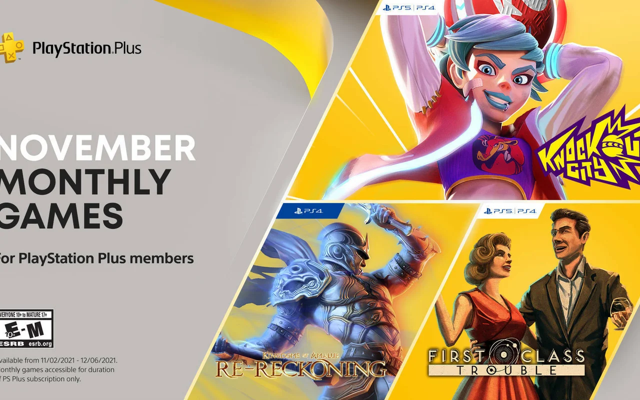 Oznámena listopadová nabídka her v předplatném PlayStation Plus