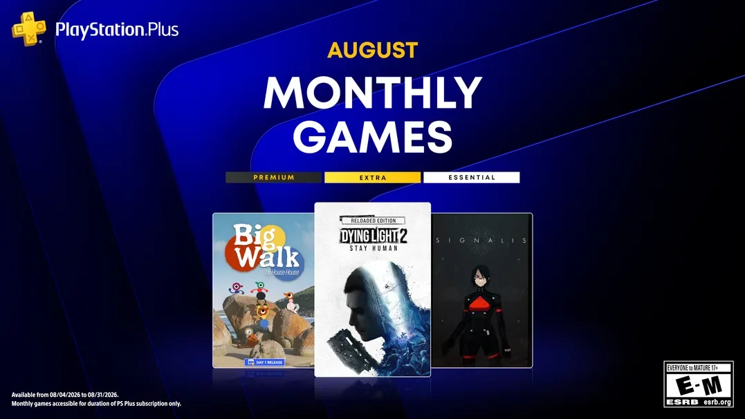 V srpnové nabídce PlayStation Plus Essential je Dying Light 2 Stay Human: Reloaded Edition