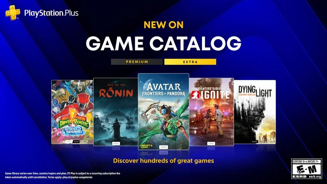Oznámeny nové hry do předplatného PlayStation Plus Extra a Premium – Avatar: Frontiers of Pandora nebo Rise of the Ronin