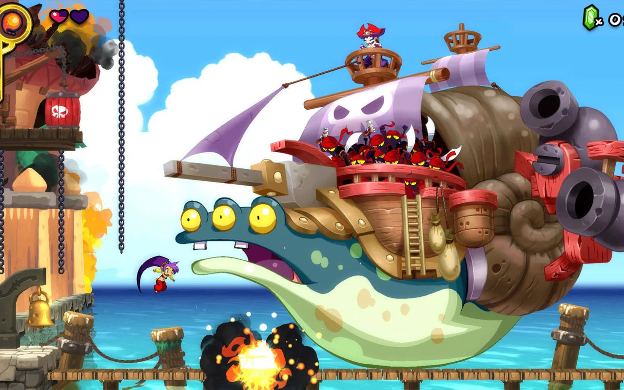 Launch trailer na plošinovku Shantae: Half-Genie Hero