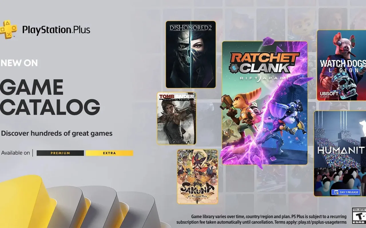 V květnové nabídce PlayStation Plus Extra a Premium je trilogie Tomb Raider, Ratchet & Clank: Rift Apart i Syphon Filter: Logan’s Shadow