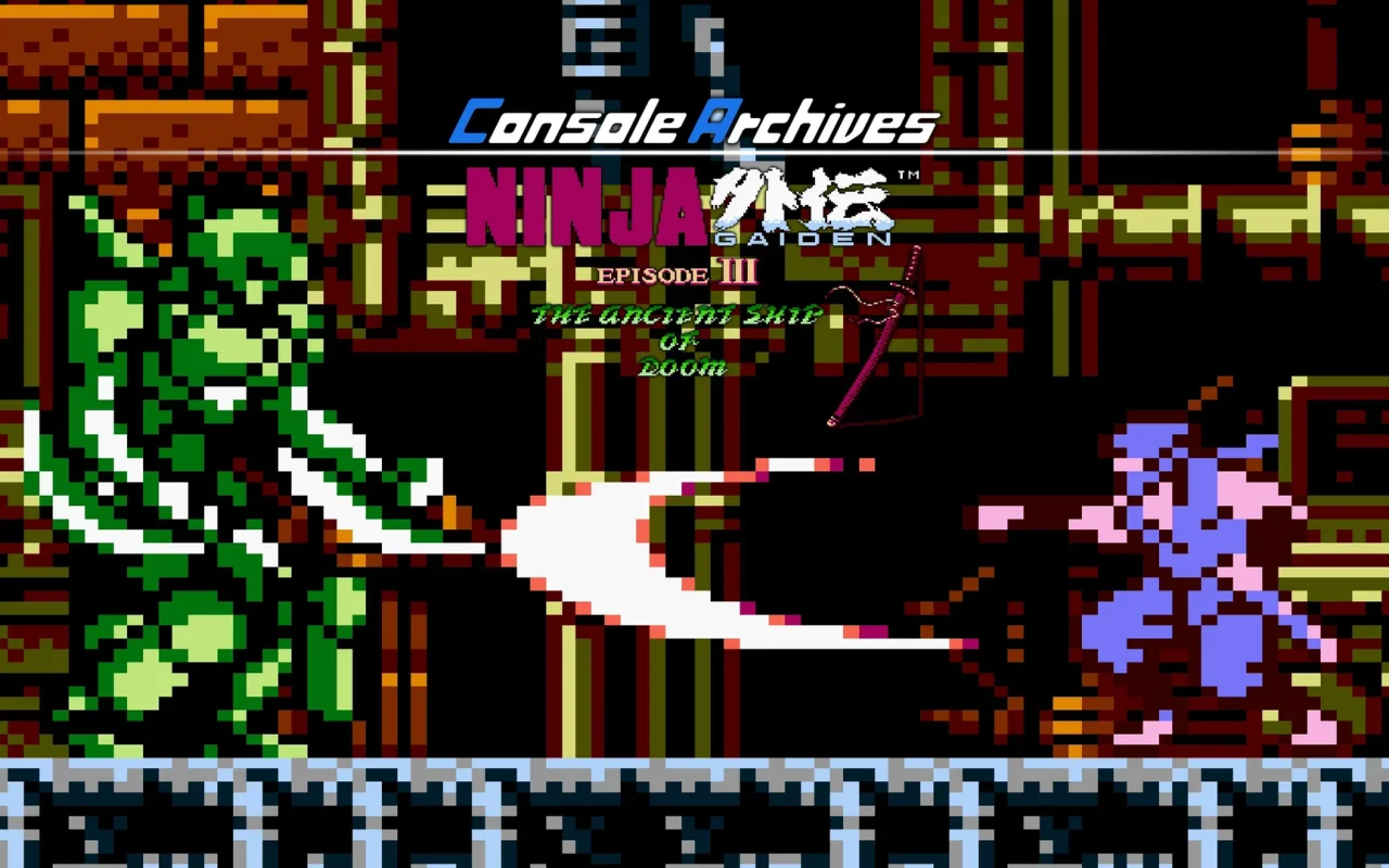 Vychází hra Console Archives NINJA GAIDEN III: The Ancient Ship of Doom