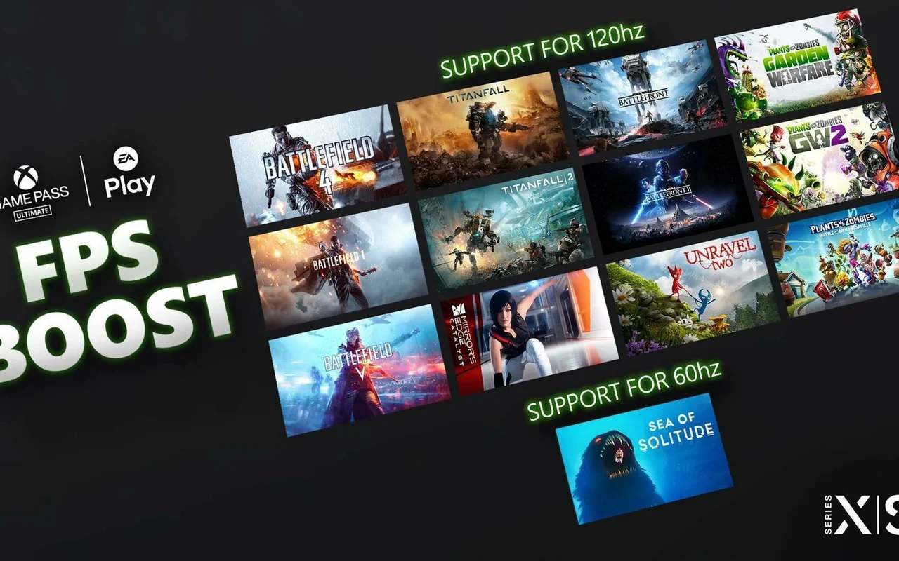 Vybrané hry od EA dostávají FPS Boost na konzolích Xbox Series X/S