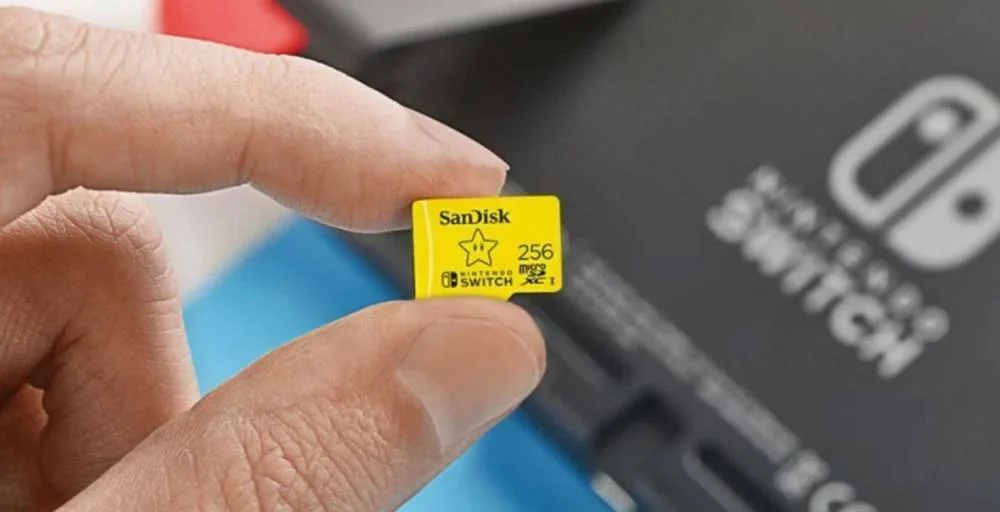 SanDisk microSDXC 256 GB pro Nintendo Switch