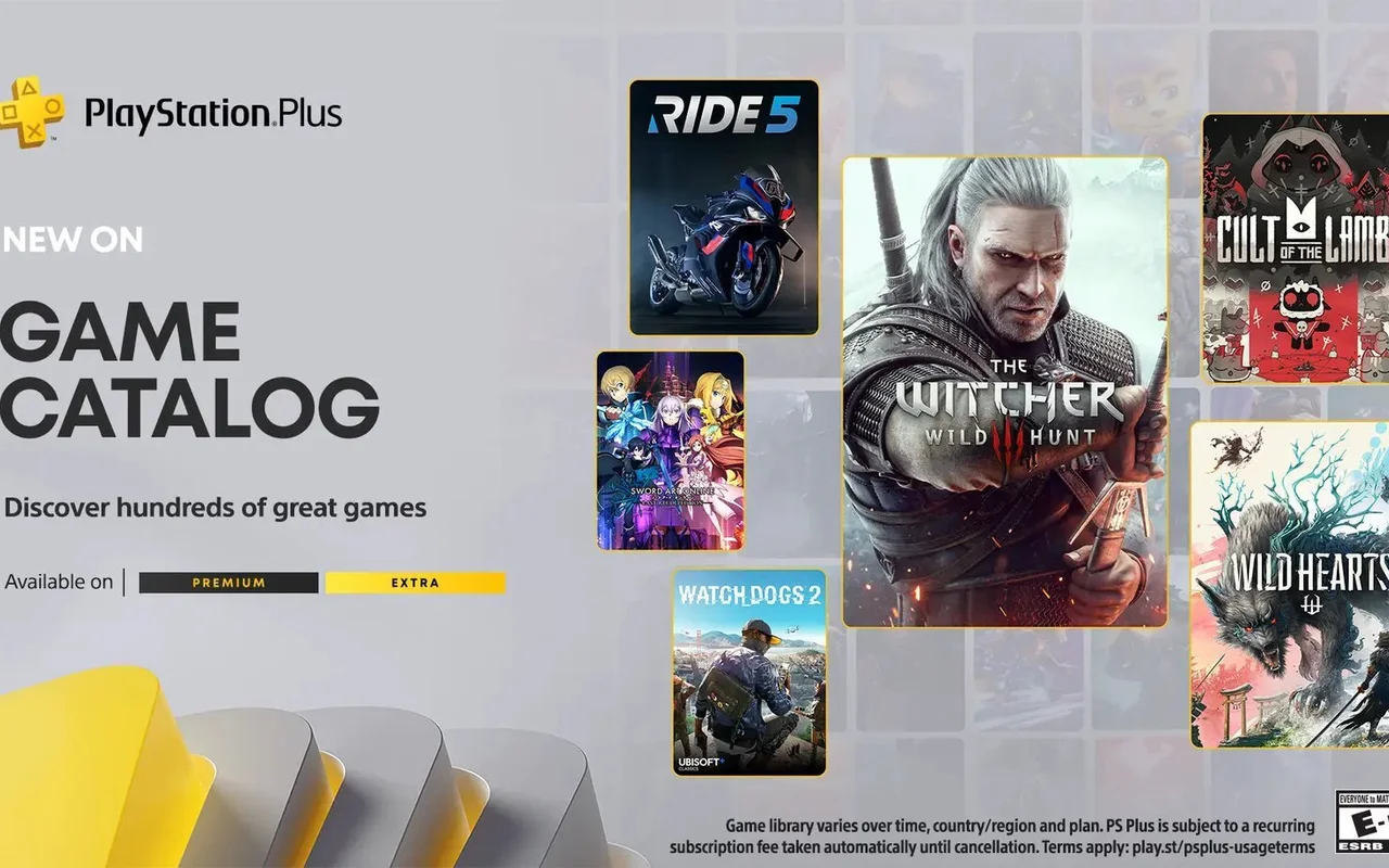 Sony oznámila nové hry do předplatného PlayStation Plus Extra a Premium – Zaklínač 3, Wild Hearts nebo série TimeSplitters
