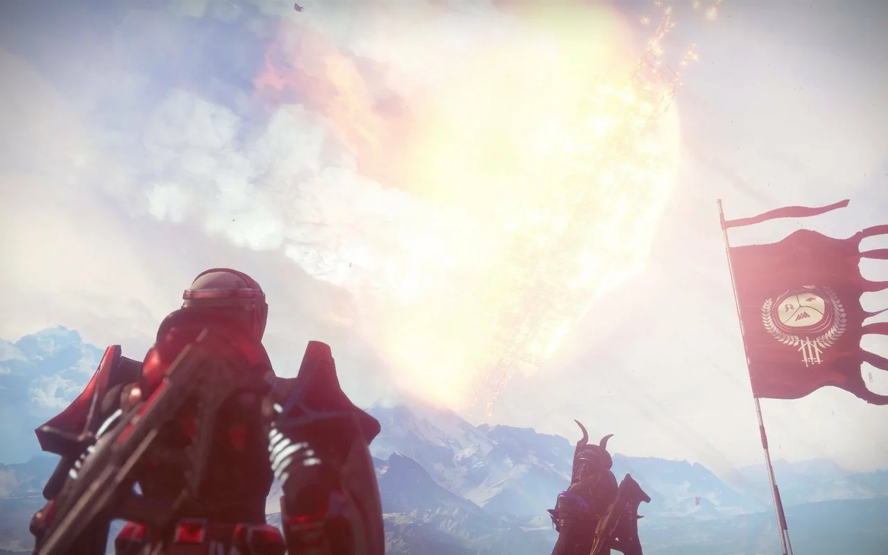 V Destiny 2 proběhl event, během něhož byla zničena válčená loď Almighty