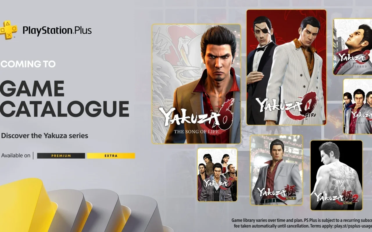 Do předplatného PlayStation Plus míří 8 her ze série Yakuza