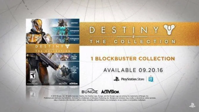 Trailer na Destiny – The Collection ukazuje PlayStation 4 exkluzivní obsah